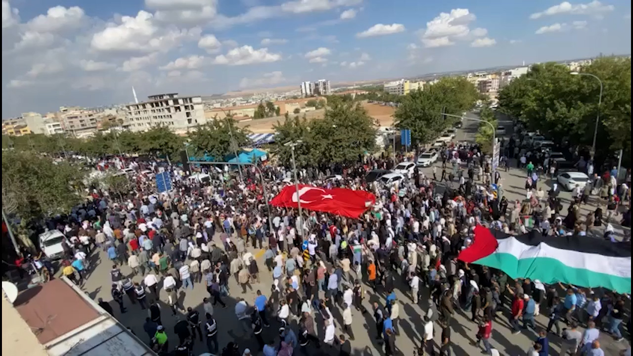 تظاهرة في اورفا دعما لفلسطين - طوفان الأقصى